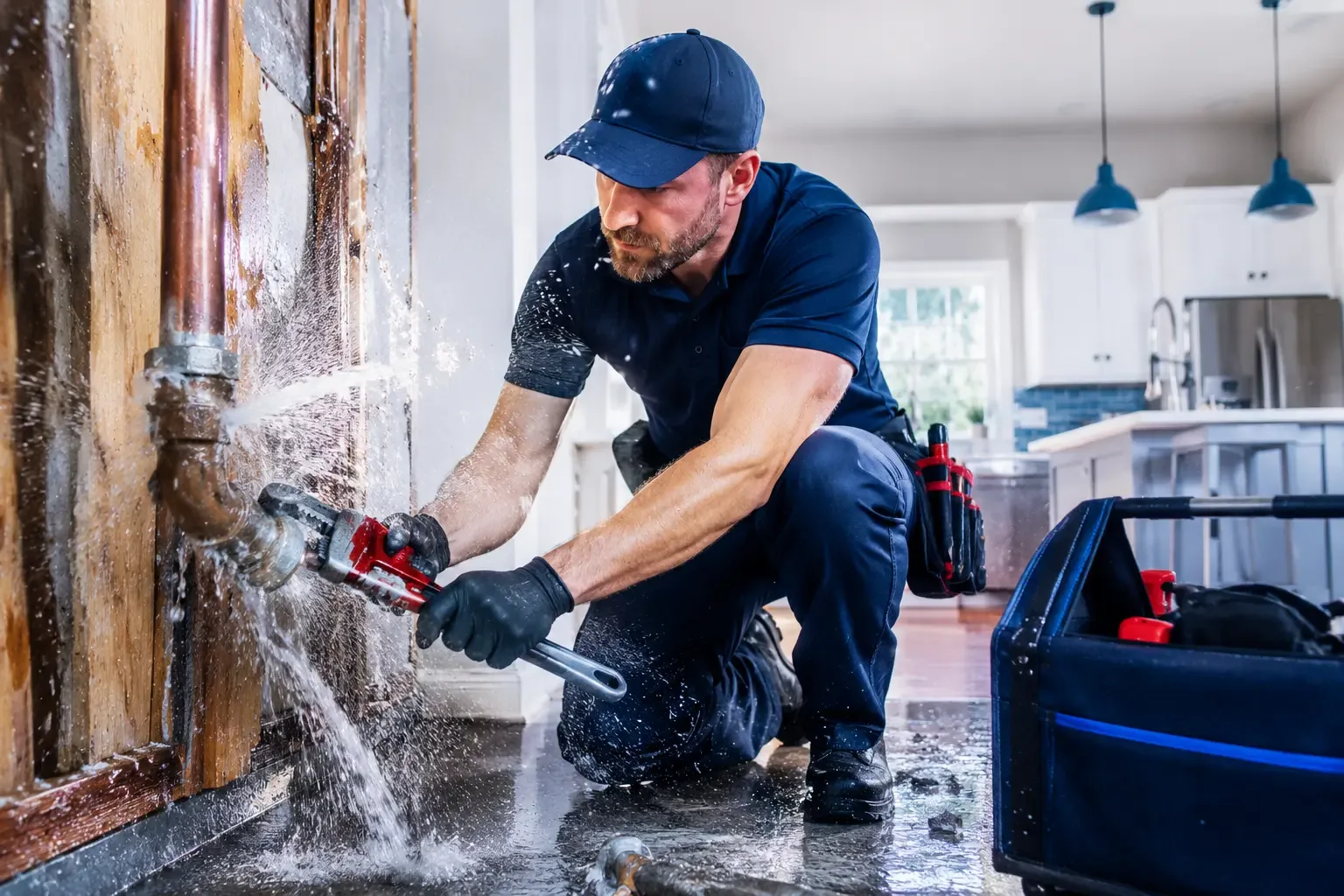 Local emergency pipe repair professionals in Caledonia, MS